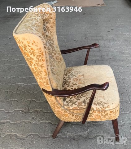 Бароков фотьойл,кресло , снимка 5 - Дивани и мека мебел - 39110632
