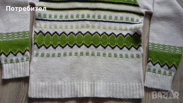 Пуловер с висока яка размер ХS-S, снимка 4 - Блузи с дълъг ръкав и пуловери - 38871066