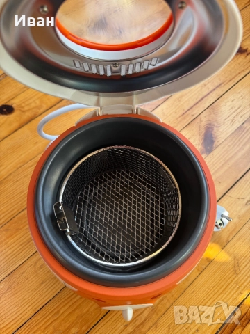 Фритюрник малък- 1л., снимка 4 - Фритюрници - 52926095