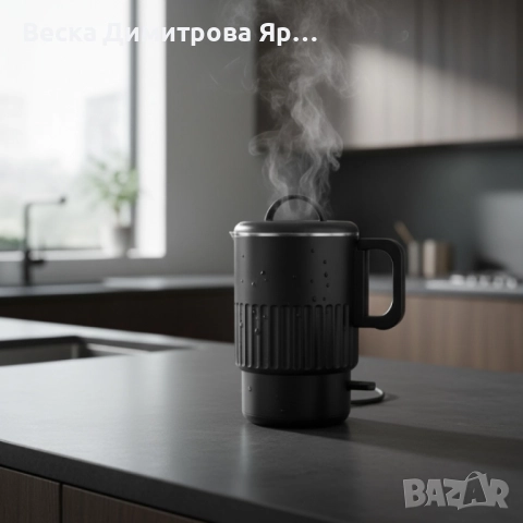 Преносим електрически чайник от неръждаема стомана, снимка 3 - Кани - 52061700