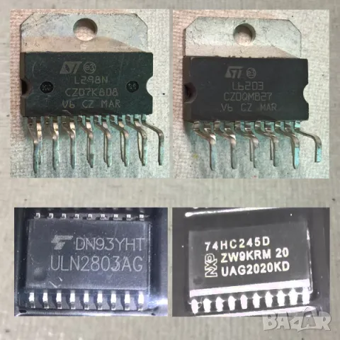 IC, 74HC245,L297,L298,L6203,LM3914,IR2101,IR2110,IR2153,ULN2803,DK1203, снимка 3 - Ремонт на друга електроника - 47652647