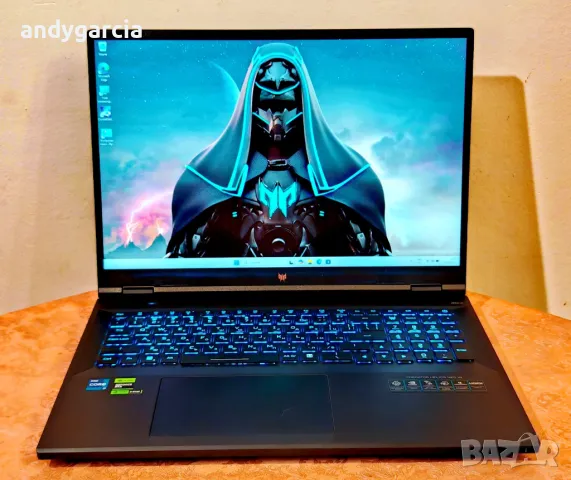 Acer Predator Helios 18/Core i7 14650HX/NVidia RTX 4060 8GB/16GB RAM/1TB NVMe/2К IPS 165Hz ГАРАНЦИЯ , снимка 1