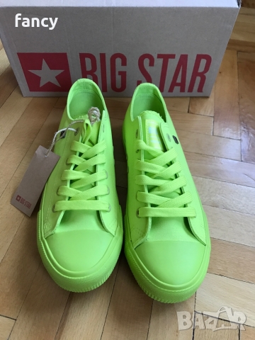 Зелени летни кецове Big Star, снимка 1 - Кецове - 36088703