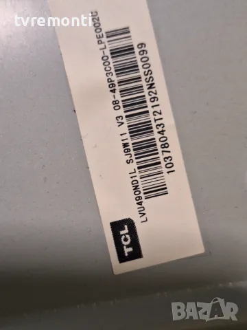 MAIN BOARD MS6586 40-MS86H1-MAA2HG FOR Thomson 49UD6596 for 49inc DISPLAY LVU490ND1L, снимка 5 - Части и Платки - 47484683