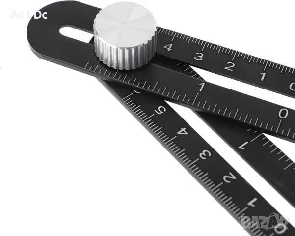 Шаблон за пренасяне на ъгли и отвори - 6 рамена, алуминиев, снимка 6 - Други инструменти - 51369678