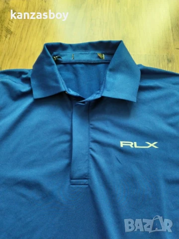 RLX Ralph Lauren Golf - страхотна мъжка тениска Л, снимка 3 - Тениски - 51009862