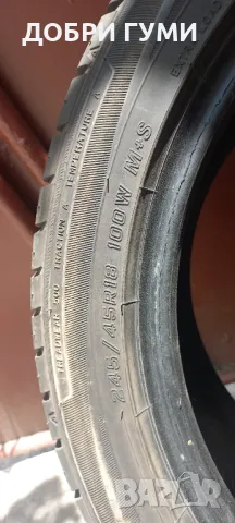 245 45 18 ДЪНЛОП 2БР. ДОТ3522, снимка 7 - Гуми и джанти - 50151072