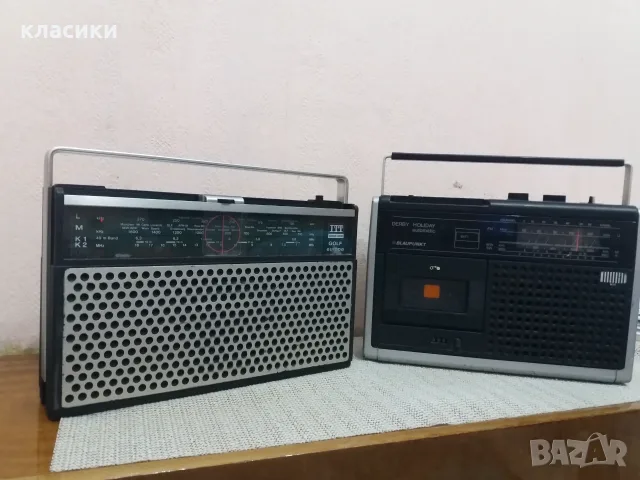 Радио ITT GOLF europa 105 и BLAUPUNKT DERBY HOLIDAY. 