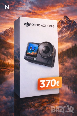  DJI Osmo Action 6 Standard Combo екшън камера-370 €