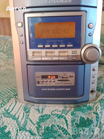 Мини система PANASONIC 120W 5 диска, снимка 4 - Аудиосистеми - 53437286