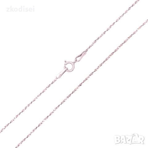 Златен синджир 1,91гр. 44,5см. 14кр. проба:585 модел:34690-5, снимка 2 - Колиета, медальони, синджири - 52444267