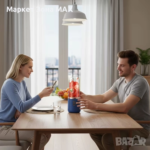 Преносим Мощен мини Блендер за смутита , снимка 5 - Блендери - 52886868