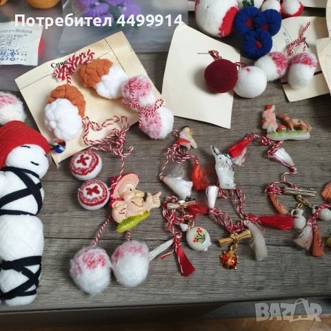 Стари соц.мартенички - 57 броя, снимка 14 - Колекции - 52412049