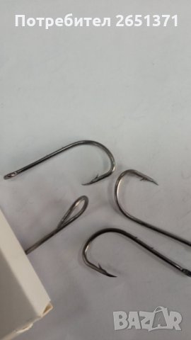 Куки за хищна риба FTK – 10 броя - 3 лв. Размери: 2/0, 1/0, снимка 5 - Такъми - 34573269