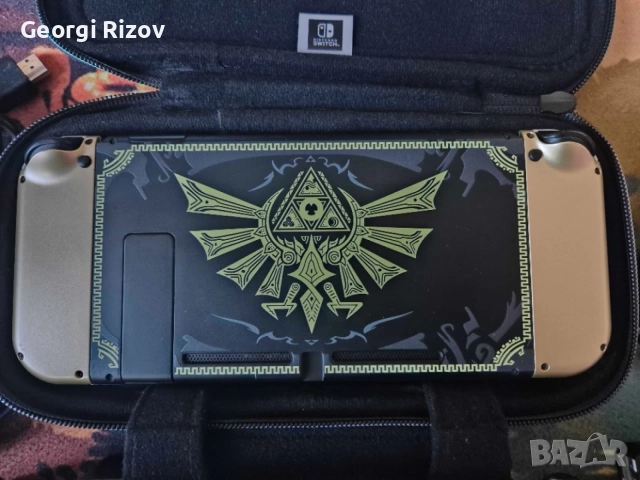 Nintendo Switch V2 Modded | 128GB | "Zelda Edition", снимка 2 - Nintendo конзоли - 56189067