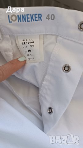 Дамски медицински панталон. Бял. Размер М/  L, снимка 3 - Панталони - 42640747