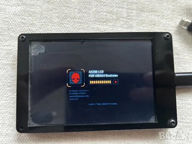 AX206 LCD FOR AIDA64 Екран 