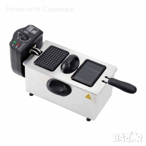 Електрически фритюрник Royalty Line RL-EFT2000, 3 литра, 2000W, снимка 5 - Фритюрници - 51642919