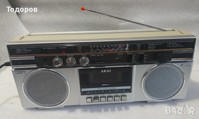 Akai AJ-456FL Stereo Radio Cassette Recorder , снимка 5 - Радиокасетофони, транзистори - 55876732