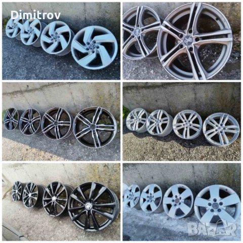Лети джанти 5х112 15,16,17,18,19 и 20 цола Фолксваген, Шкода, Ауди, Мерцедес, Сеат