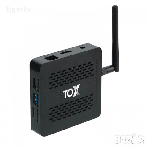 Android TV Box Ugoos TOX3 4/32 Gb, Amlogic S905X4, Android 11, Dual WIFI, Bluetooth, Гаранция 1г., снимка 3 - Плейъри, домашно кино, прожектори - 35975564