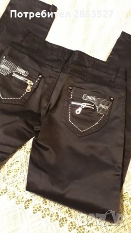 Детски Панталон/слим-сатен, снимка 10 - Детски панталони и дънки - 34230534