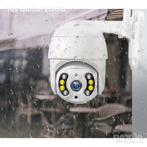 HD WiFi IP камера 1080P с 64GB подарък SD карта и нощно виждане, снимка 4 - IP камери - 52089814