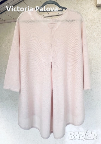 Красива блуза-туника THE LOVELY BRAND 100% кашмир, снимка 8 - Блузи с дълъг ръкав и пуловери - 52323899