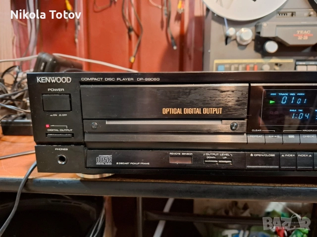 Продава се KENWOOD COMPACT DISC PLAYER DP-990SG. , снимка 2 - Ресийвъри, усилватели, смесителни пултове - 53030569