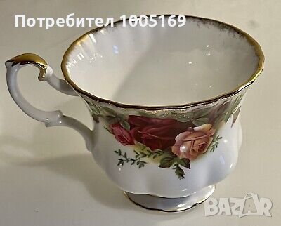 Royal Albert Old country roses сет за кафе с бисквити или кекс, снимка 2 - Сервизи - 39765081