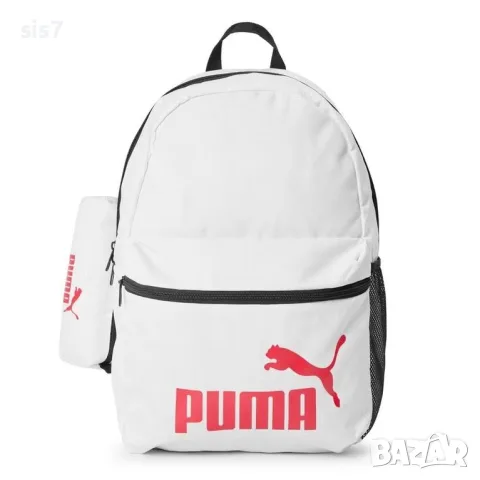 Puma Phase Backpack Set бяла раница унисекс, снимка 2 - Раници - 55944184