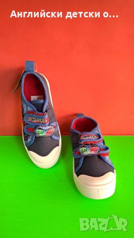 Английски детски кецки-PJ MASKS, снимка 6 - Детски обувки - 41543847
