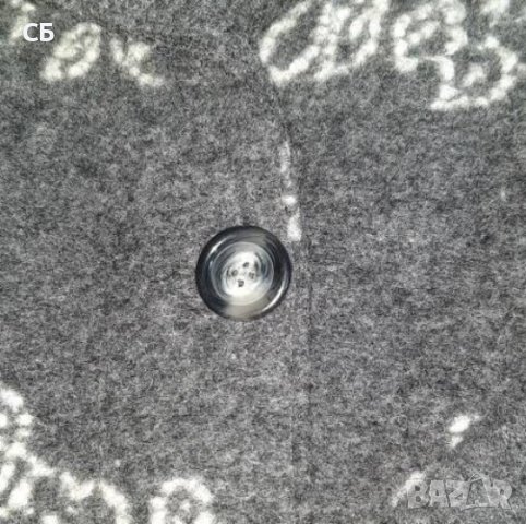 Вълнено дамско сако с бродирани цветя, снимка 6 - Сака - 44412251