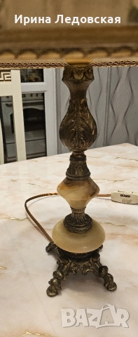 Продавам красива нощна лампа., снимка 4 - Антикварни и старинни предмети - 52941060