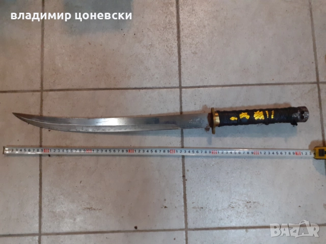 Стар самурайски меч,катана,сабя, снимка 6 - Колекции - 52307052