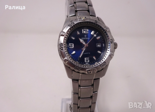 FESTINA Дамски кварцов часовник с оригинална верижка, снимка 1 - Дамски - 44766899