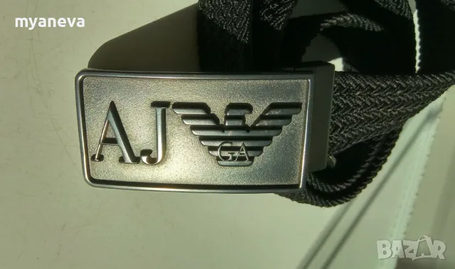 Armani Jeans , оригинален , мъжки колан от Италия. 