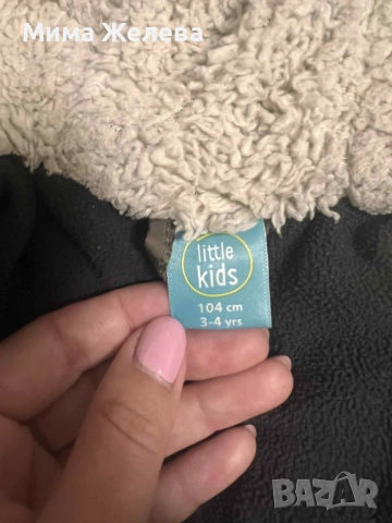 Зимно детско яке,3-4г.,размер 104, снимка 4 - Детски якета и елеци - 52098697