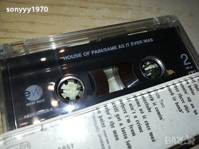 HOUSE OF PAIN-ORIGINAL TAPE 0806231007, снимка 12 - Аудио касети - 41037949