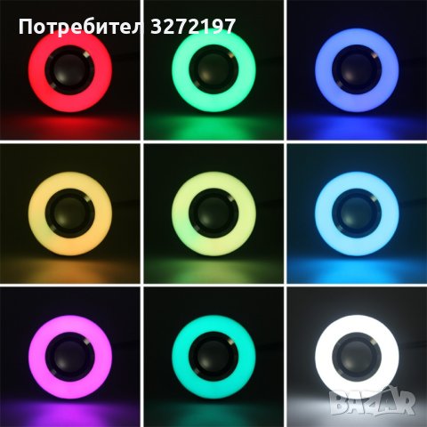 LED музикална Bluetooth крушка - LED MUSIC BULB, снимка 6 - Други - 41532628