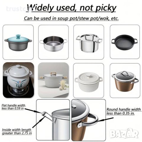 Силиконови дръжки против изгаряне 2бр, снимка 2 - Аксесоари за кухня - 44483708