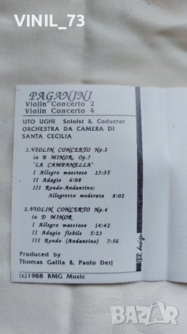 Paganini- Violin Concerto No. 2 / Violin Concerto No. 4, снимка 3 - Аудио касети - 42573729