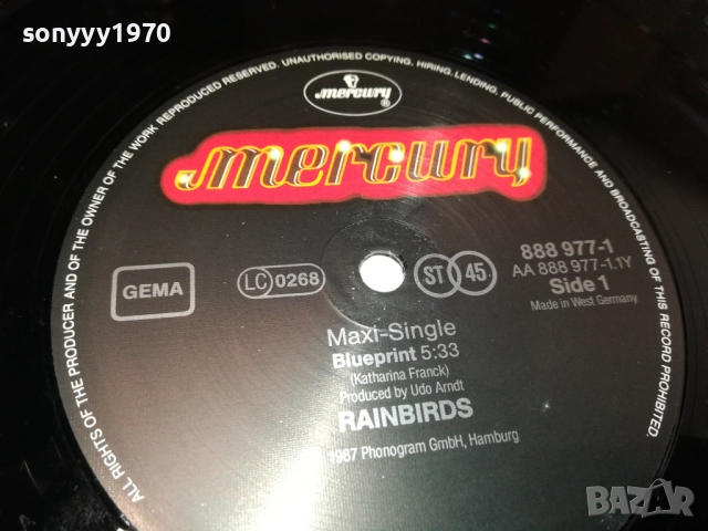 RAINBIRDS-MADE IN WEST GERMANY 2808251724, снимка 14 - Грамофонни плочи - 51525419