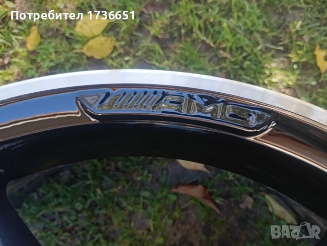 18"Оригинални Джанти AMG Мерцедес W205 Спорт Пакет, снимка 6 - Гуми и джанти - 52270705