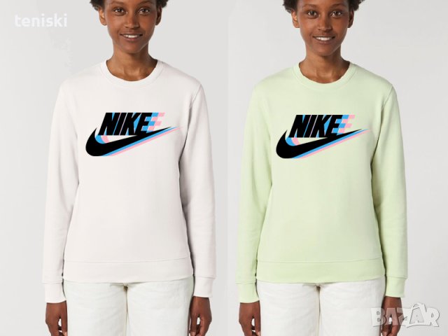 Качествен Суичър блуза Nike принт, снимка 2 - Суичъри - 42179523