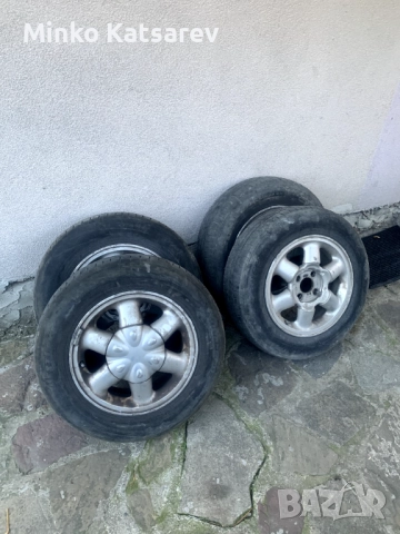 Лети джанти със зимни гуми с размери 175/70R14 84T, снимка 4 - Гуми и джанти - 52231700