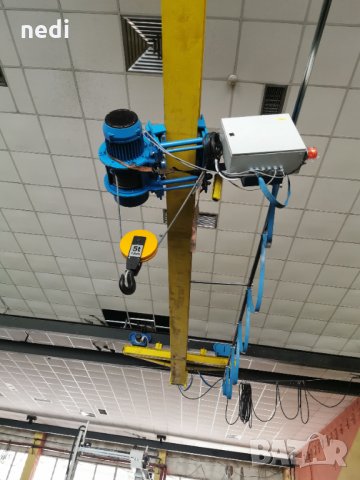 16.5м мостов кран 5t. Нови кранове и телфери и резервни части