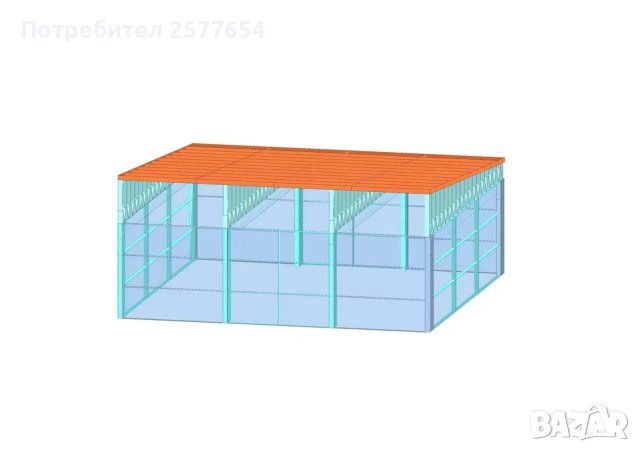 ЛИЗИНГ - Халета, Хале, Магазини, Магазин, Складове 100м2, снимка 2 - Строителни материали - 44207689