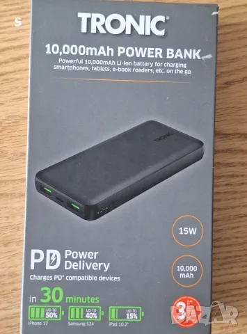 външна батерия 10000mah Tronic Power bank