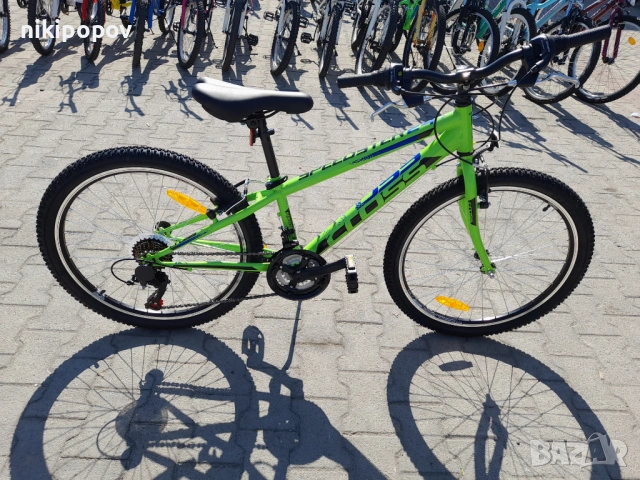 CROSS Велосипед 24" SPEEDSTER зелен, снимка 11 - Велосипеди - 53848865